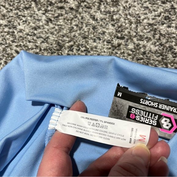 Women Series 8 Biker Trainer  Shorts - Blue, Size M NWT - Picture 6 of 9